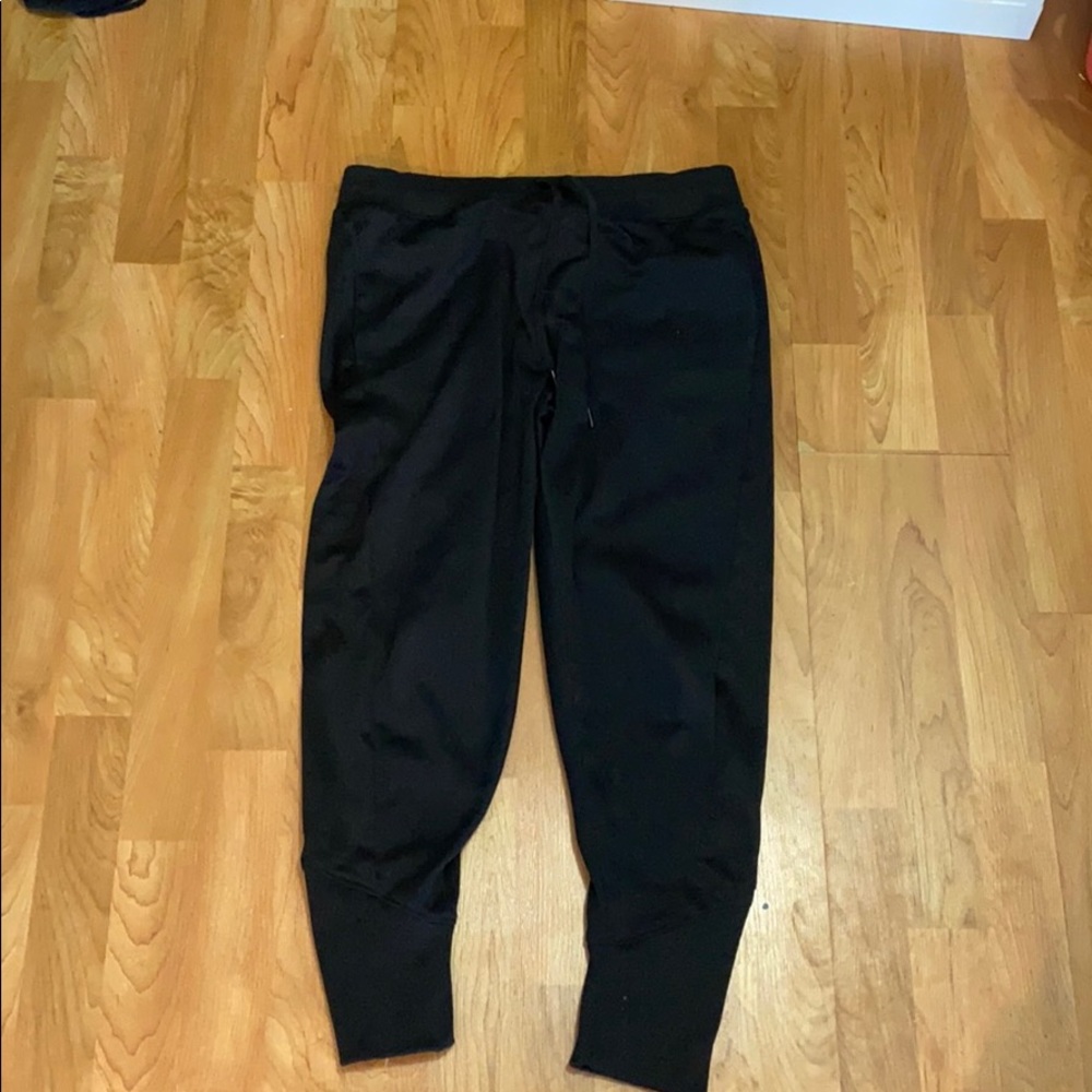 Black joggers